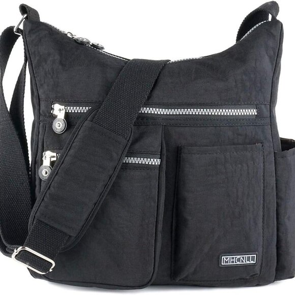 Crossbody Bag with Anti Theft RFID Pocket - Women Lightweight Water-Resistant Pu - Picture 1 of 6